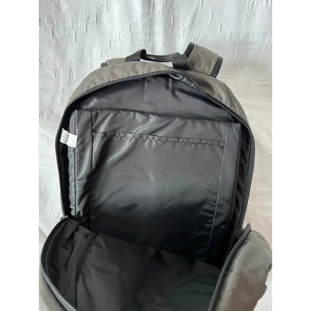 Case Logic Gray Padded Computer Backpack - Picture 3 of 5
